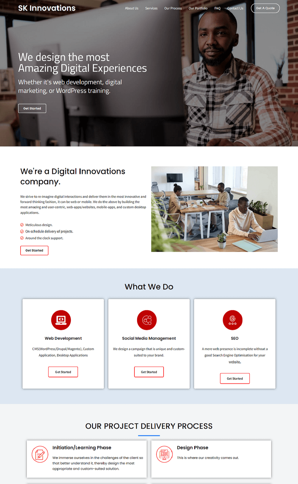 SK Innovations Website